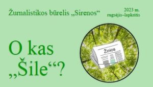 Read more about the article Mokyklos laikraštis